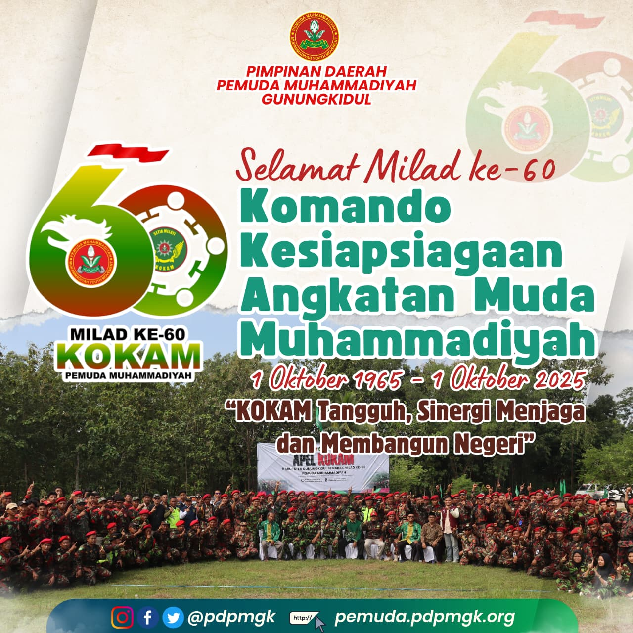Milad KOKAM ke 60